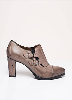 Bottines/Boots gris CALPIERRE pour femme