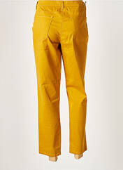 Jeans coupe droite jaune VIRGINIA BLU' pour femme seconde vue