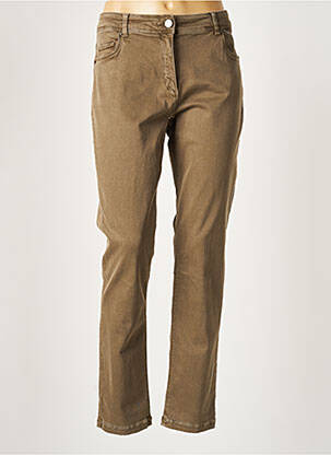 Jeans coupe slim vert BETTY BARCLAY pour femme