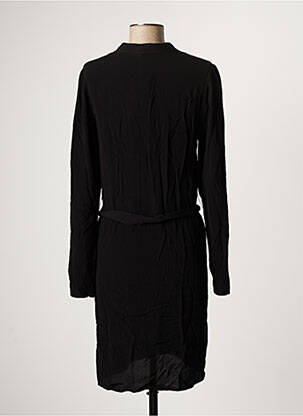 Robe courte manches longues manches longues noir LES P'TITES BOMBES femme