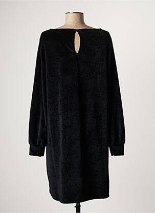 Robe courte manches longues manches longues noir DIPLODOCUS femme