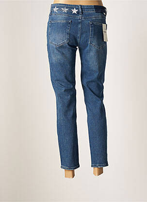 Jean coupe mom poches taille normale bleu FIVE femme