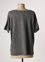 T-shirt gris FIVE pour femme seconde vue