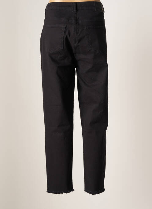 Jeans coupe slim noir MAT. pour femme