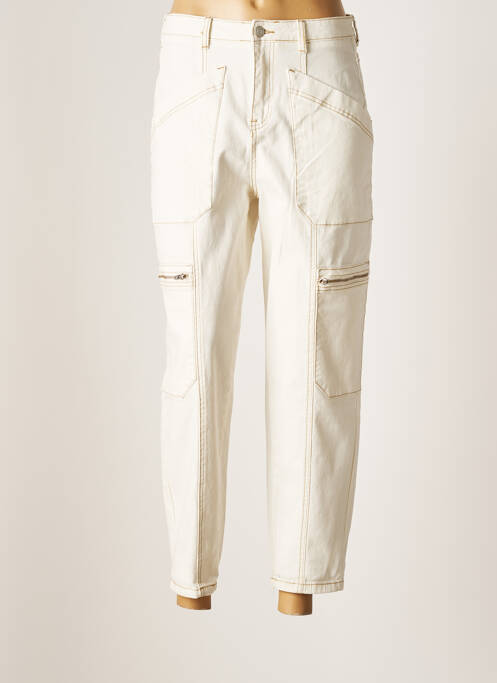 Pantalon 7/8 blanc MKT STUDIO pour femme