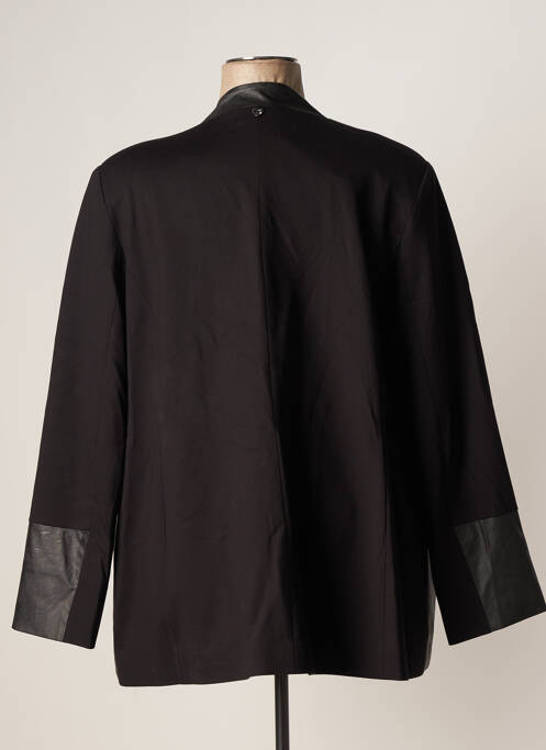 Veste casual noir MAT. pour femme