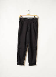 Pantalon droit stretch taille normale noir FIVE femme