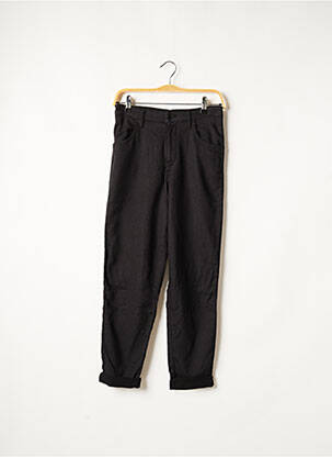 Pantalon droit stretch taille normale noir FIVE femme