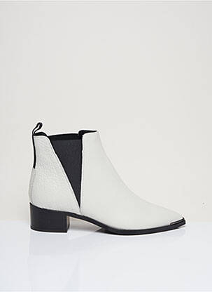 Bottines/Boots blanc ACNE STUDIOS pour femme