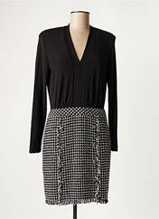 Robe mi-longue noir KOCCA pour femme seconde vue