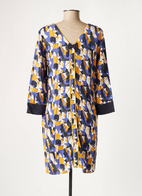 Robe mi-longue bleu DIPLODOCUS pour femme