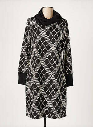 Robe pull noir K-DESIGN pour femme