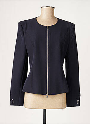 Veste chic bleu EVA KAYAN pour femme