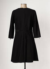 Robe mi-longue noir LESLIE pour femme seconde vue