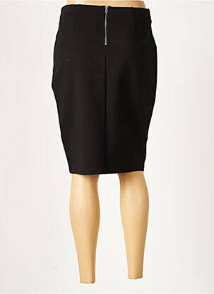 Jupe mi-longue stretch noir PICADILLY femme