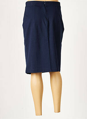 Jupe mi-longue taille normale bleu MARIA BELLENTANI femme