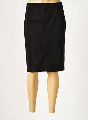 Jupe mi-longue taille normale noir GARDEUR femme