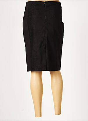 Jupe mi-longue taille normale noir GARDEUR femme