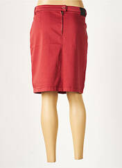 Jupe courte rouge THALASSA pour femme seconde vue