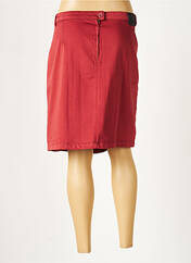 Jupe courte rouge THALASSA pour femme seconde vue