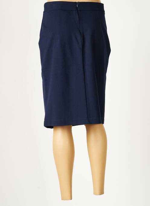 Jupe mi-longue bleu MARIA BELLENTANI pour femme