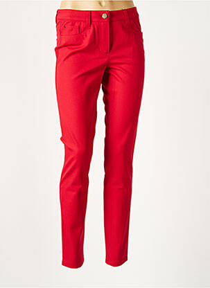 Pantalon slim rouge BASLER pour femme