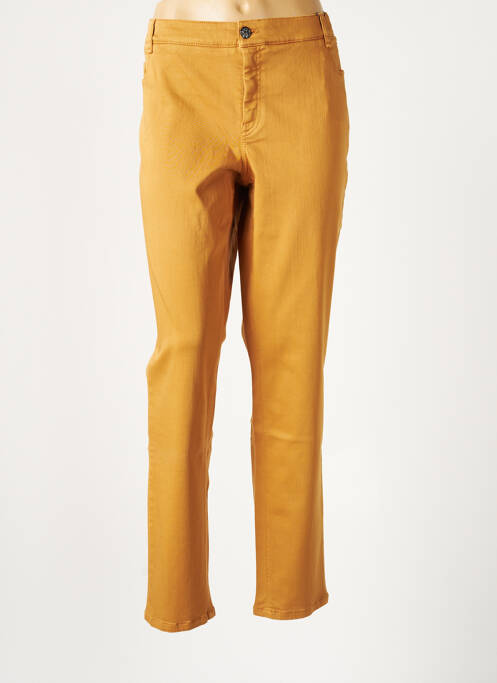 Pantalon droit jaune ATELIER GARDEUR pour femme