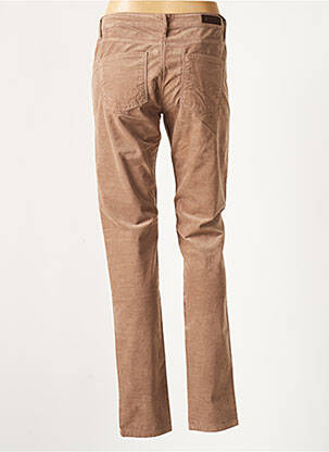Pantalon slim taille basse taille basse beige DENIM STUDIO femme