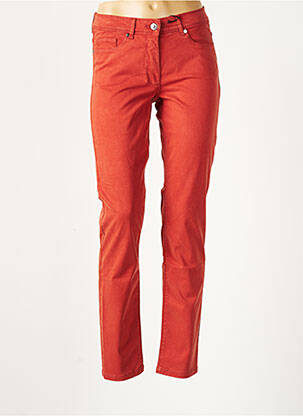 Pantalon slim orange BETTY BARCLAY pour femme