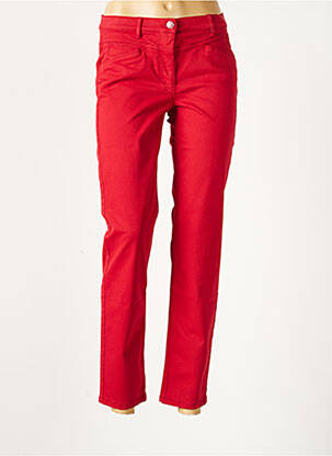Pantalon slim rouge BETTY BARCLAY pour femme