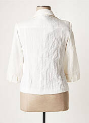 Veste casual blanc JEAN DELFIN pour femme seconde vue