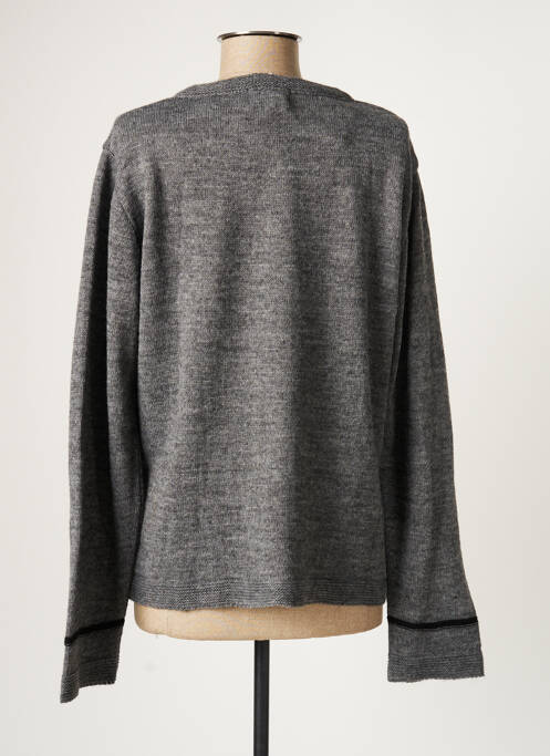 Gilet manches longues gris JEAN DELFIN pour femme