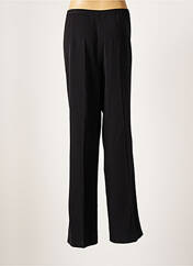 Pantalon droit noir FRANCOISE F pour femme seconde vue