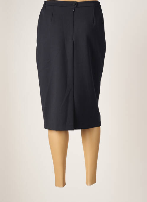 Jupe mi-longue bleu FRANCE RIVOIRE pour femme