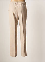 Pantalon slim beige FRANCE RIVOIRE pour femme seconde vue