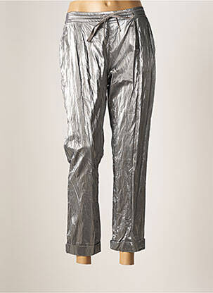 Pantalon 7/8 gris SUMMUM pour femme