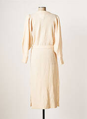 Robe pull beige ICHI pour femme seconde vue