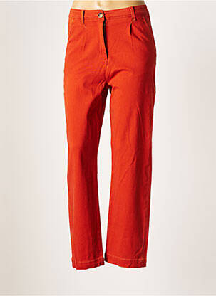 Pantalon chino orange ARTLOVE pour femme