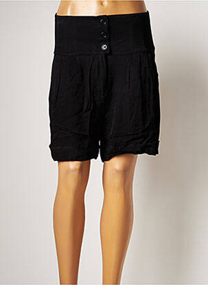 Short coupe fluide taille haute noir VILA femme