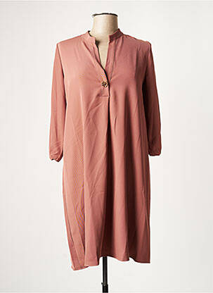 Robe mi-longue violet LA FEE MARABOUTEE femme
