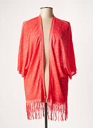 Gilet manches longues manches 3/4 rouge O'NEILL femme