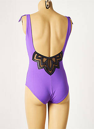 Maillot de bain 1 pièce violet SIMONE PERELE femme