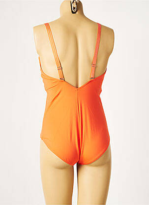 Maillot de bain 1 pièce orange SIMONE PERELE femme