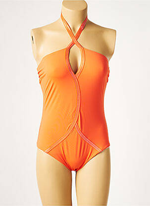 Maillot de bain 1 pièce orange SIMONE PERELE femme