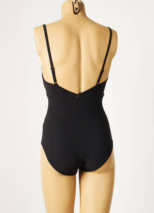 Maillot de bain 1 pièce noir LOU pour femme