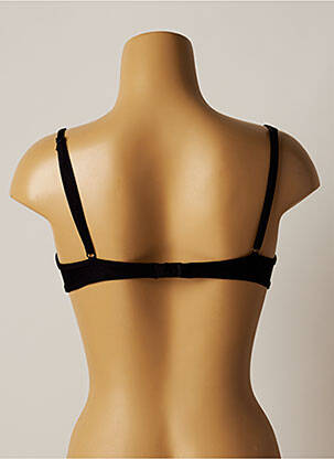 Haut de maillot de bain stretch haut soutien-gorge moulé noir CHERRY BEACH femme