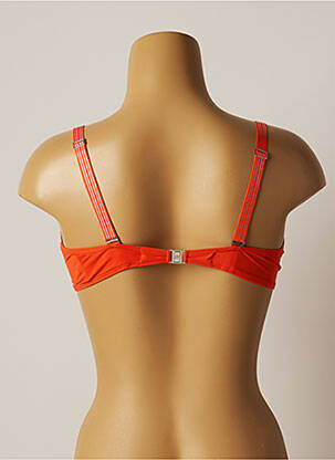 Haut de maillot de bain stretch haut soutien-gorge moulé orange SIMONE PERELE femme