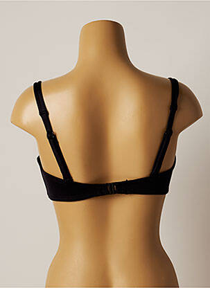 Haut de maillot de bain stretch haut soutien-gorge moulé noir BELCOR femme