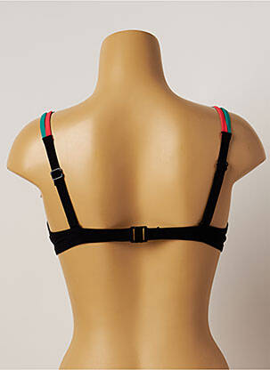 Haut de maillot de bain stretch noir BELCOR femme