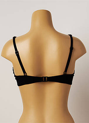 Haut de maillot de bain stretch noir BELCOR femme